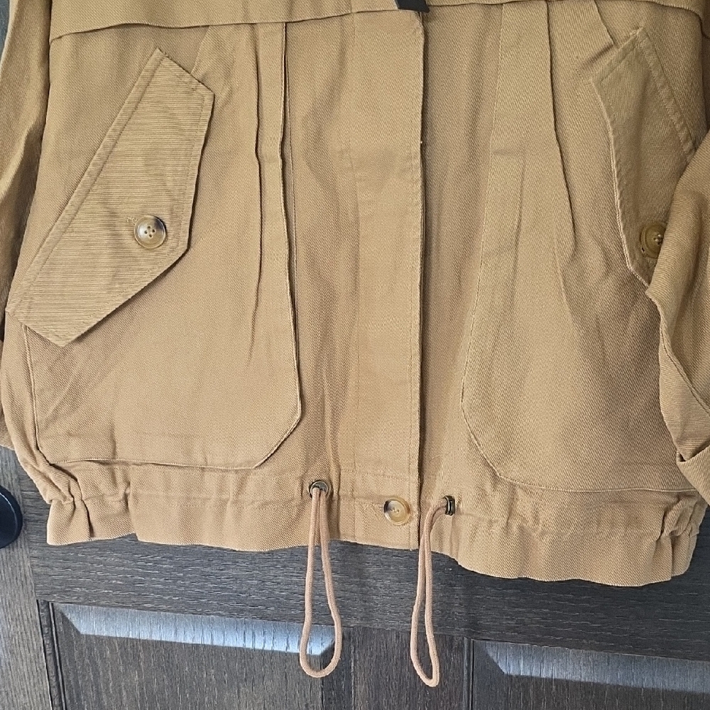 Blank NYC Utility Drawstring Jacket NWT - image 5